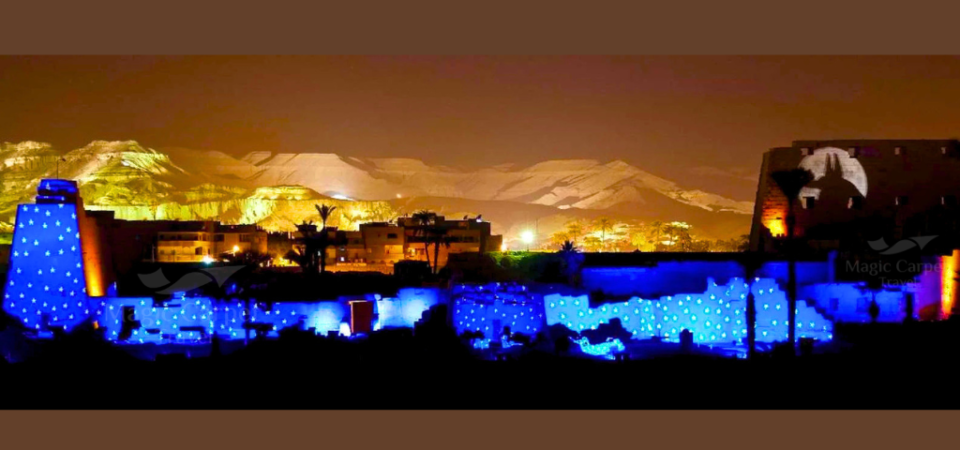Karnak temple Sound and Light show with Magic Carpet Travel