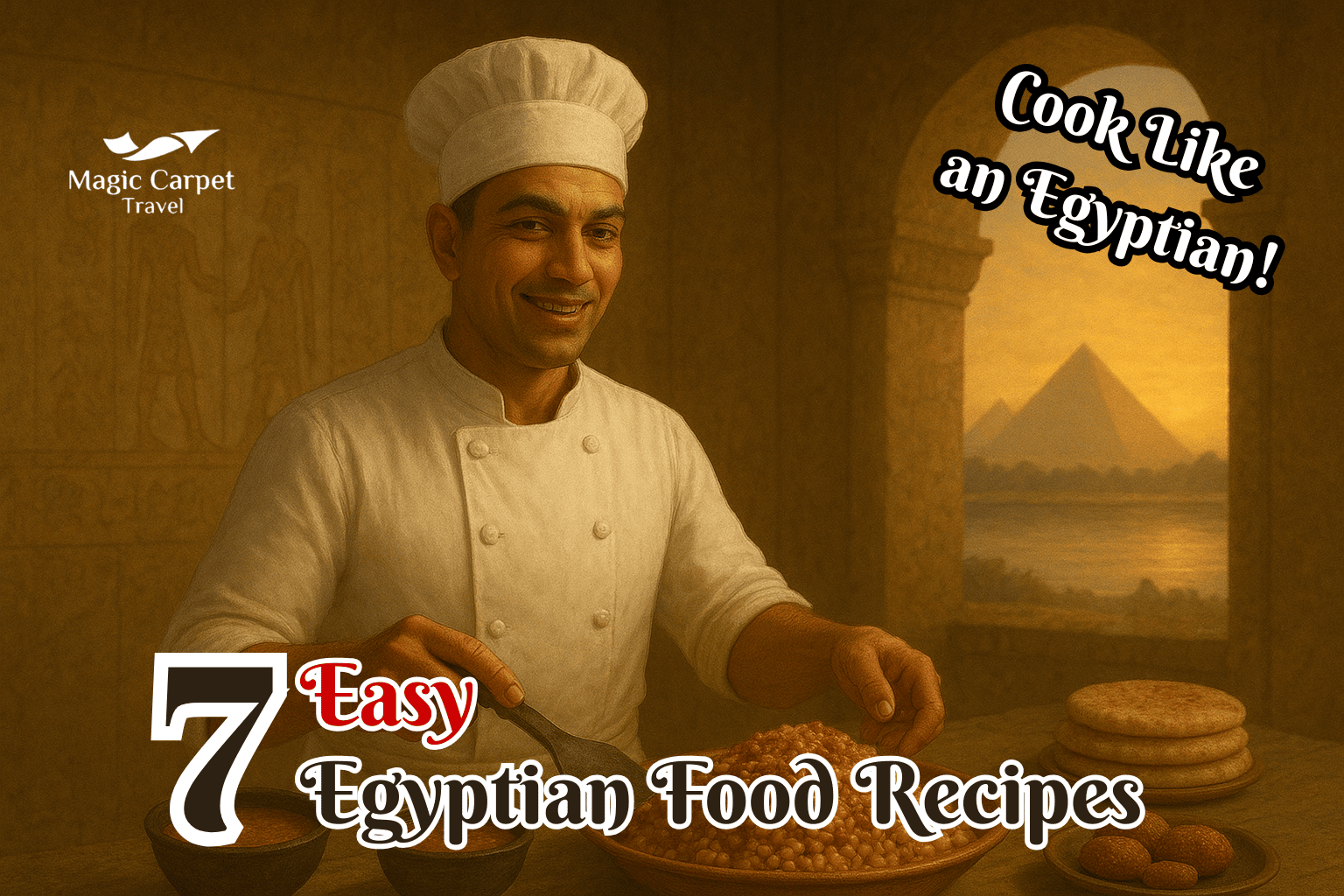 Easy Egyptian food recipes.